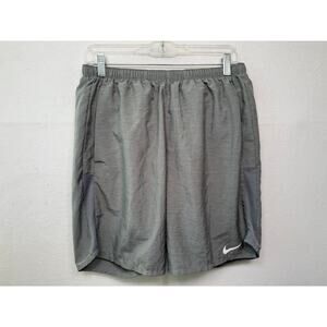 Nike Men's Dri-FIT Challenger Running shorts, Medium, Light Gray